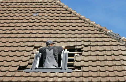 Pose de velux - Saint-Maurice-le-Girard